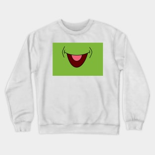 FACEmask Green Frog Crewneck Sweatshirt